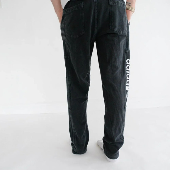 Adidas Black Joggers - Running Pants Size XXl - Picture 5 of 13